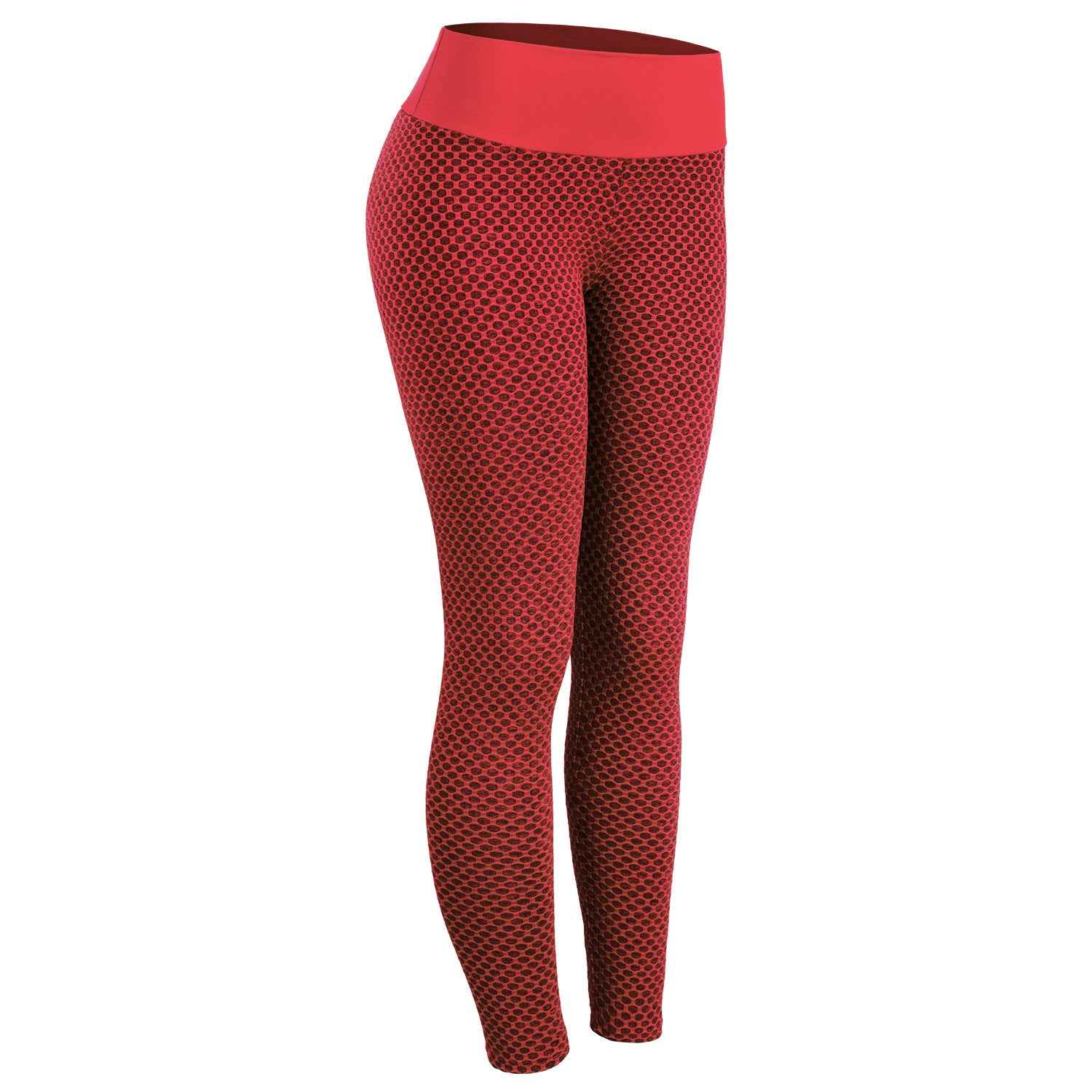Plaid Leggings Damen – Nahtlose Fitness Yoga Hosen mit hoher Taille und atmungsaktivem Material