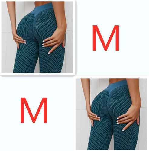 Plaid Leggings Damen – Nahtlose Fitness Yoga Hosen mit hoher Taille und atmungsaktivem Material