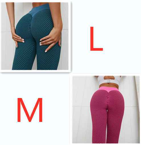 Plaid Leggings Damen – Nahtlose Fitness Yoga Hosen mit hoher Taille und atmungsaktivem Material