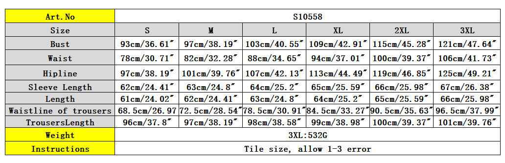 Women's Fashion Color Printed Shirt Suit Two-piece Set