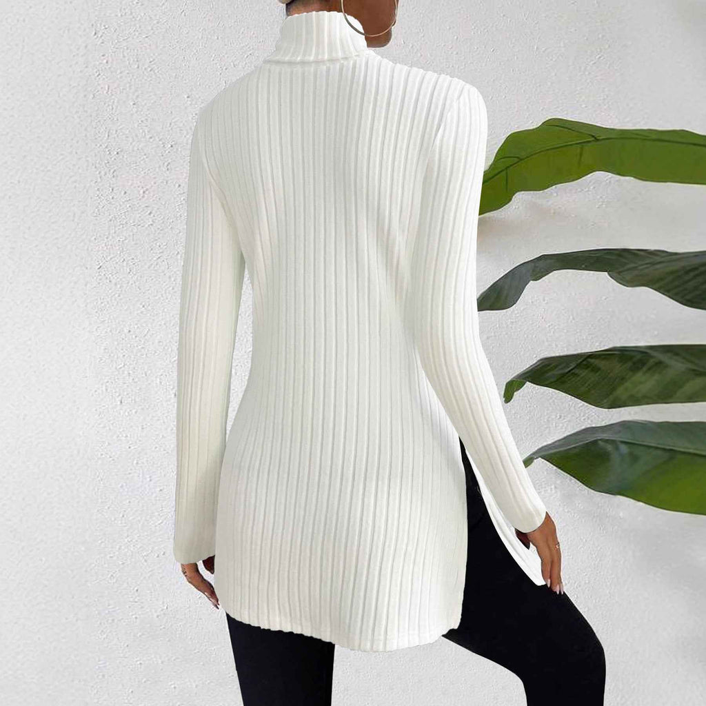 Women's Fashionable Striped Mid-length Top