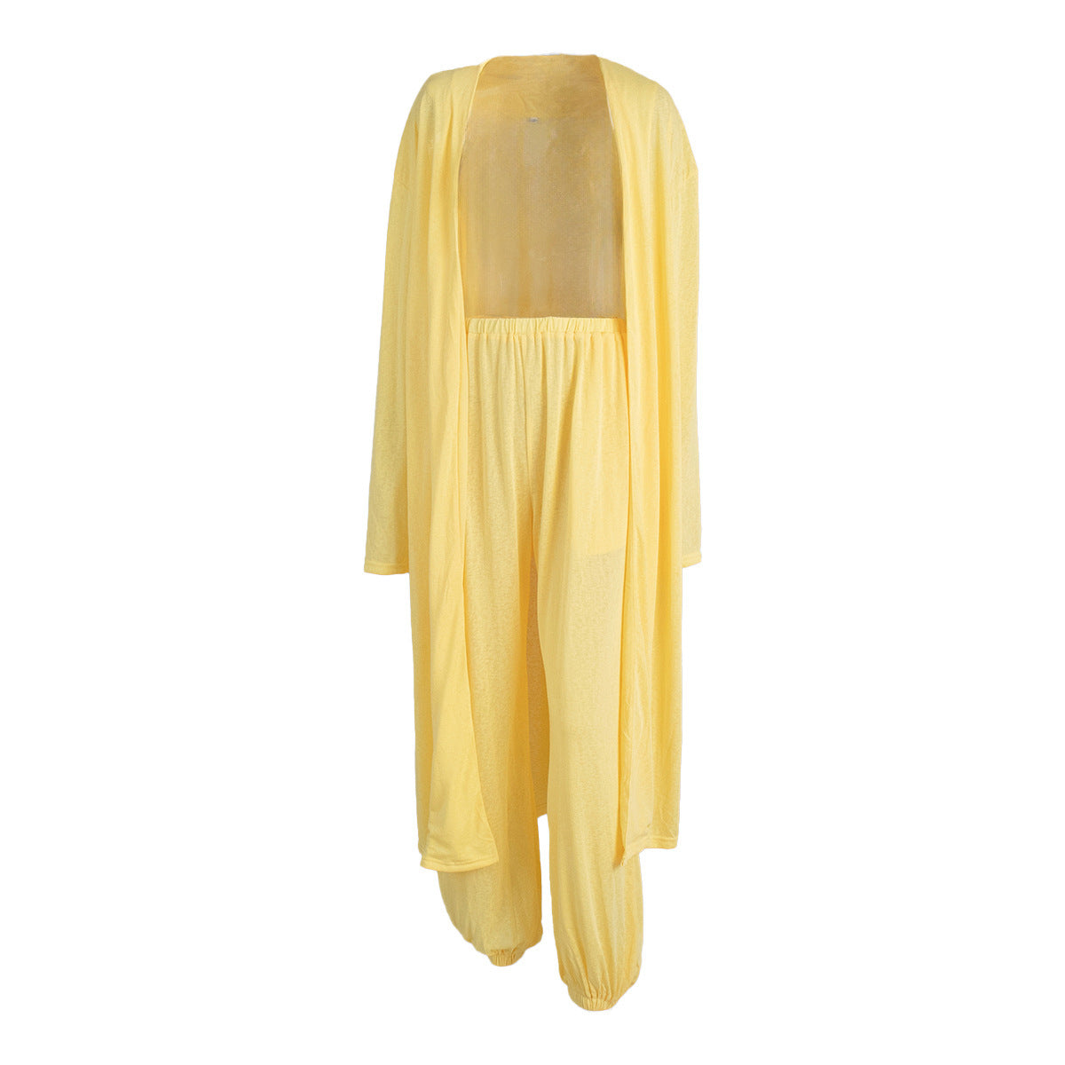 Women's Shawl Harem Pants Pajama Set