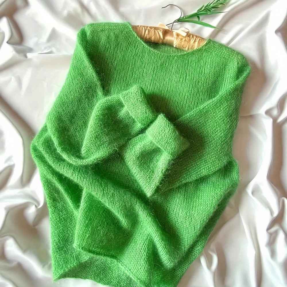 Lockere Strickpullover - Fertig Bekleidung im Lässigen Stil mit Rundhalsausschnitt
