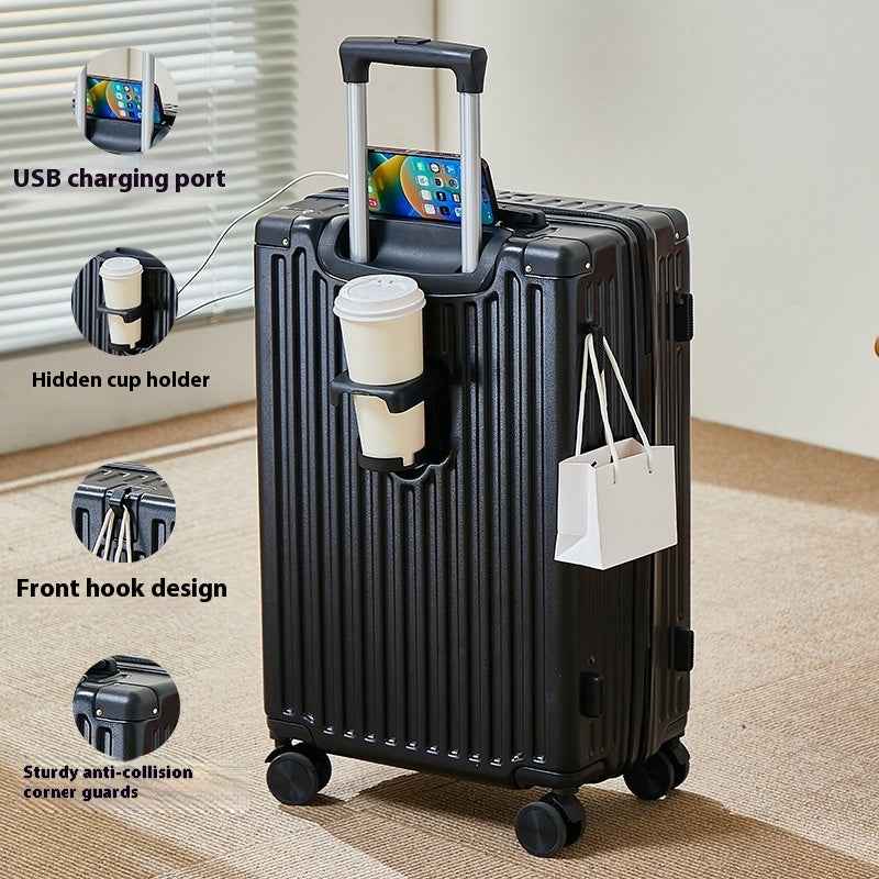 Multifunctional Portable Password Lock Zipper Luggage