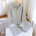 Women's Pure Desire Style Long Sleeve Pants Slimming And Warm Suit