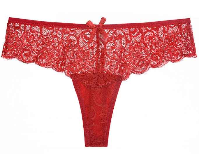 Woman Sexy Lace Thong