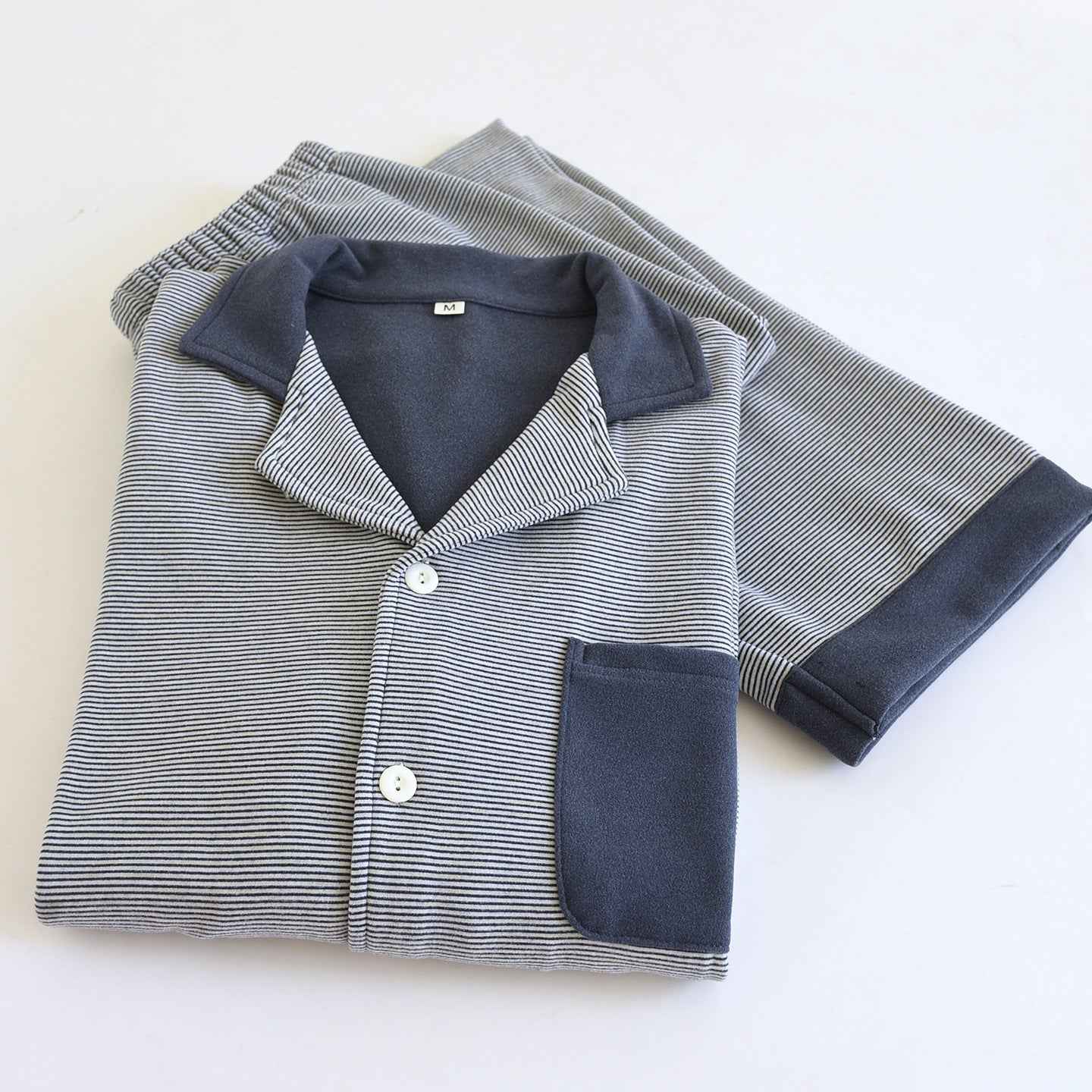 Simple Casual Loose Long-sleeve Pants Homewear Set