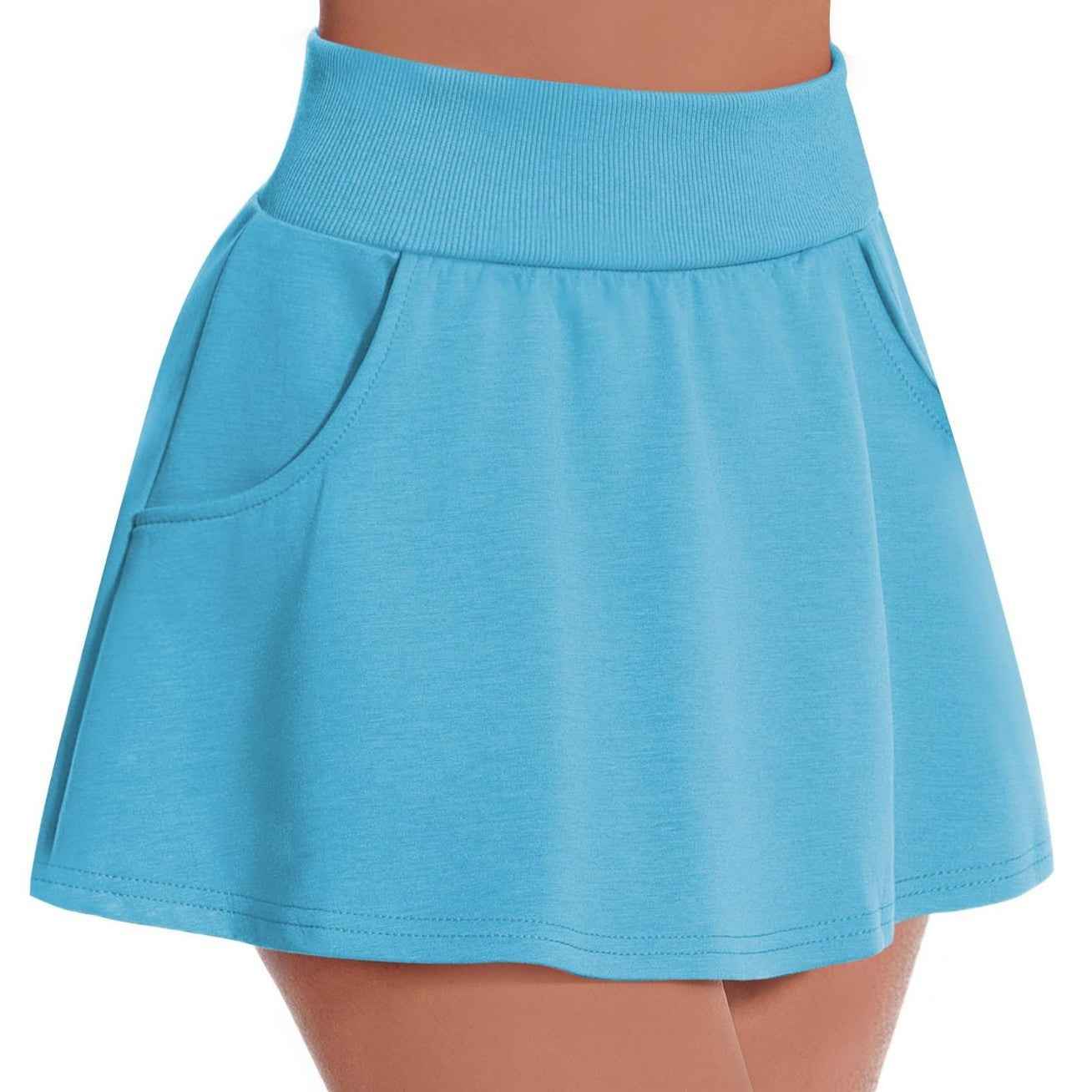 Women's High Waist Yoga Sports Tennis Skirt