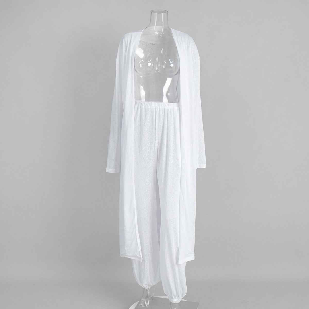 Women's Shawl Harem Pants Pajama Set