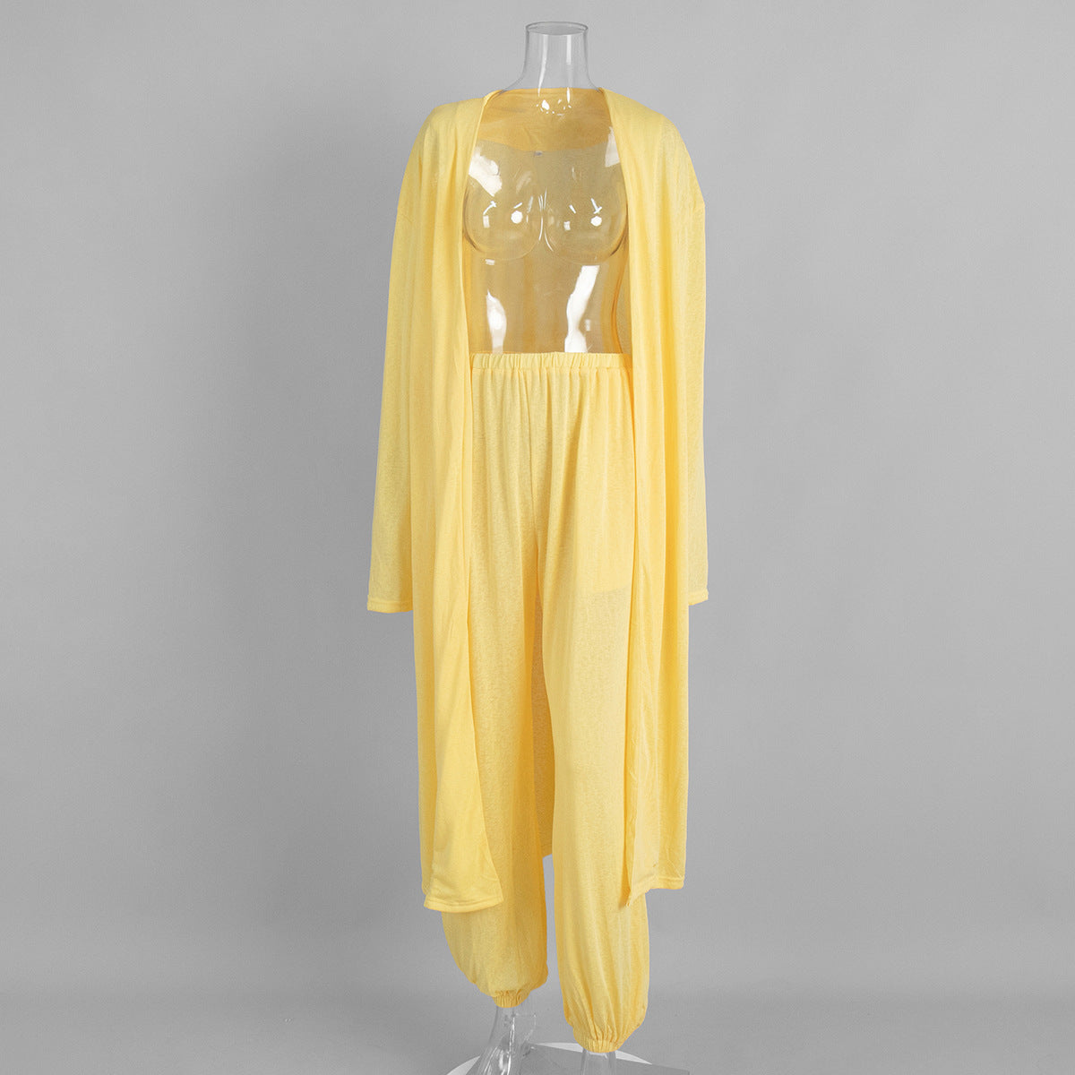 Women's Shawl Harem Pants Pajama Set