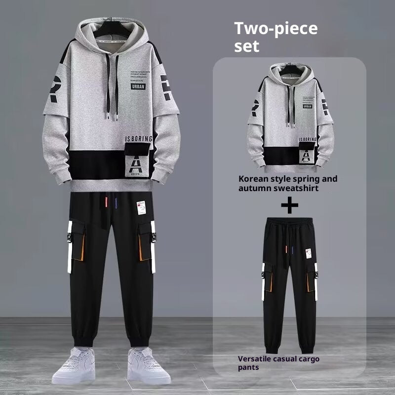 Youth Sweater Jacket Junior High School Student Trendy Sports Suit