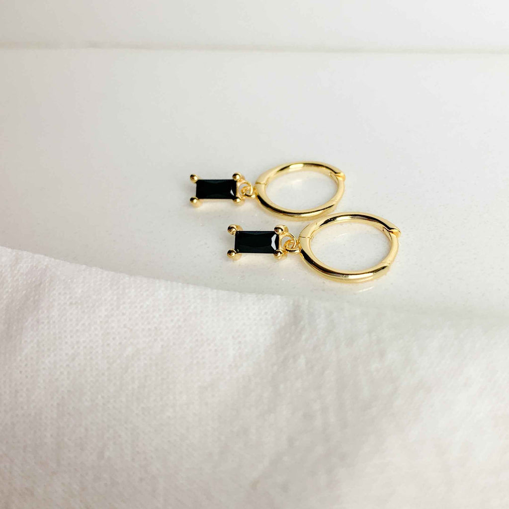 BURCU HOOPS 1,1CM - MULTIPLE COLORS