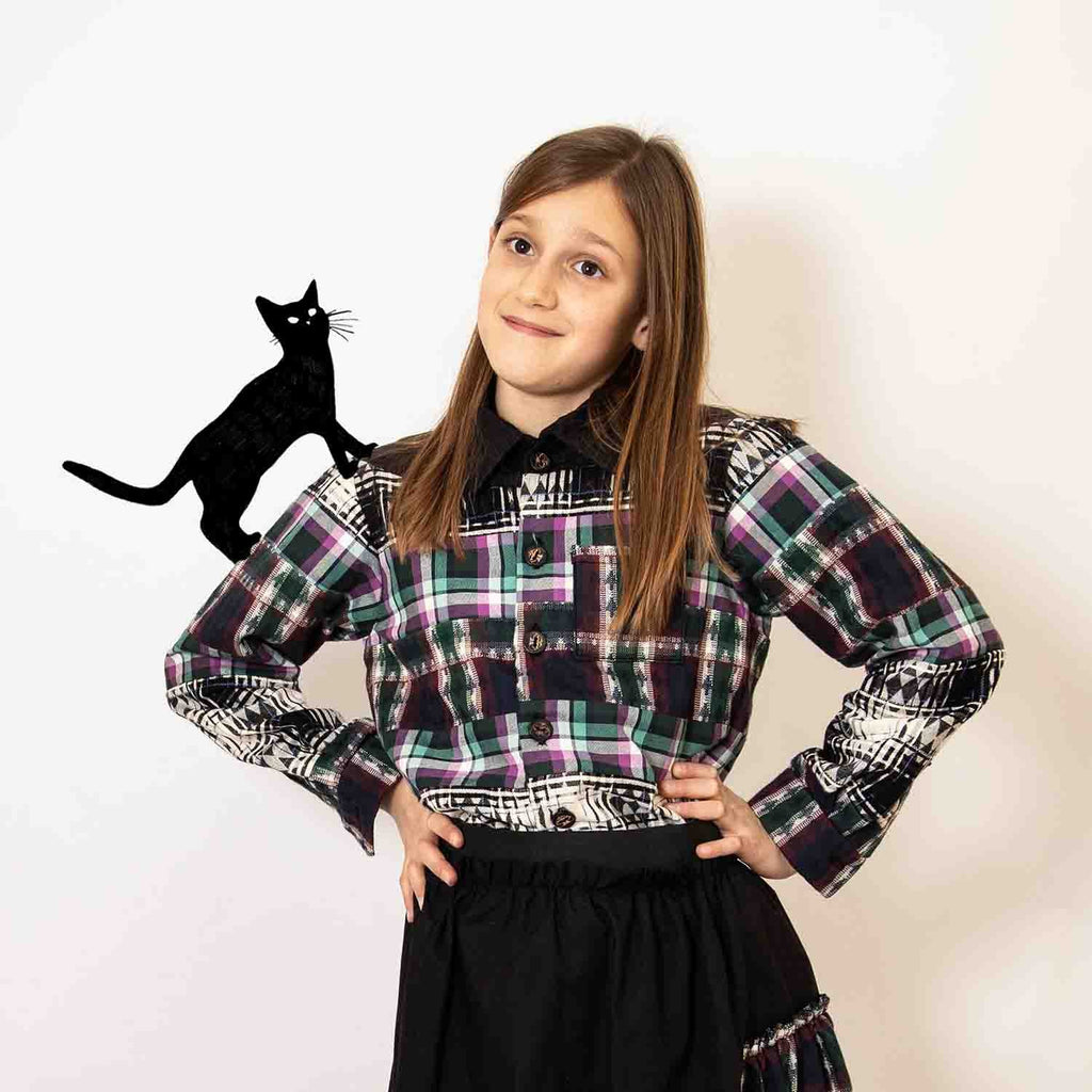 Gemischtes Karomuster Hemd für stilvolle Outfits