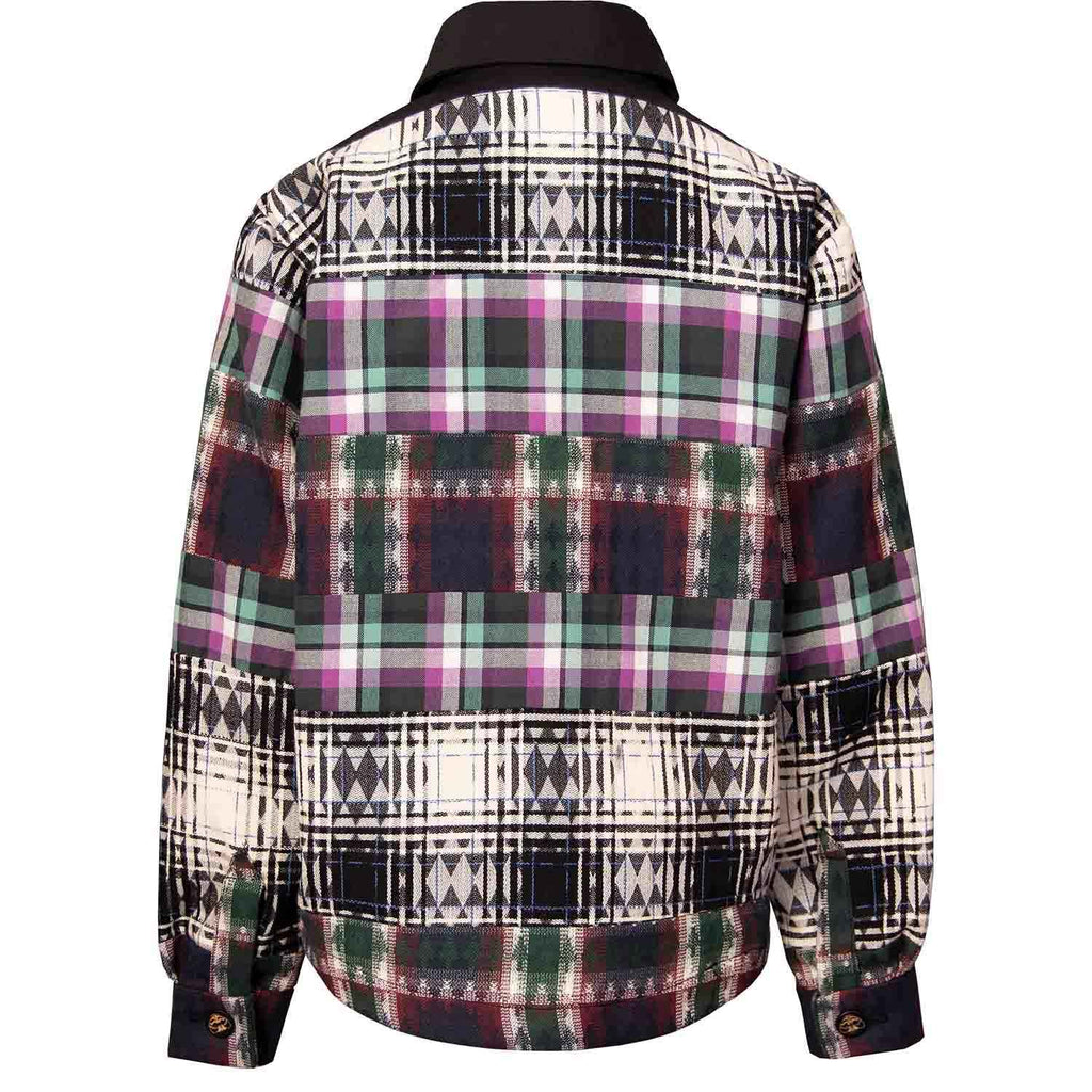 Mixed Tartan Plaid Shirt