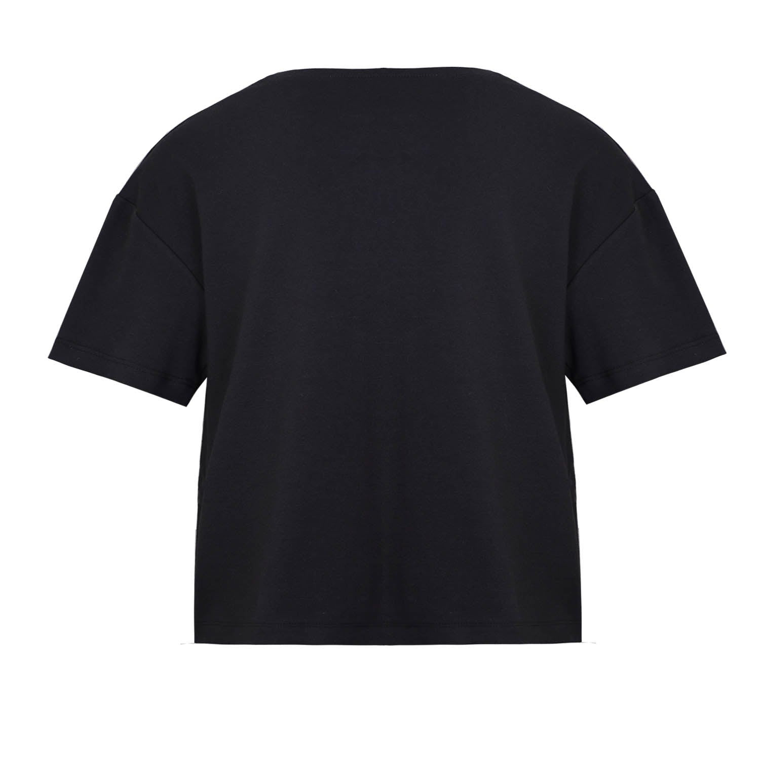 Handbemaltes übergroßes schwarzes T-Shirt für Kinder – Einzigartiger Stil und Komfort