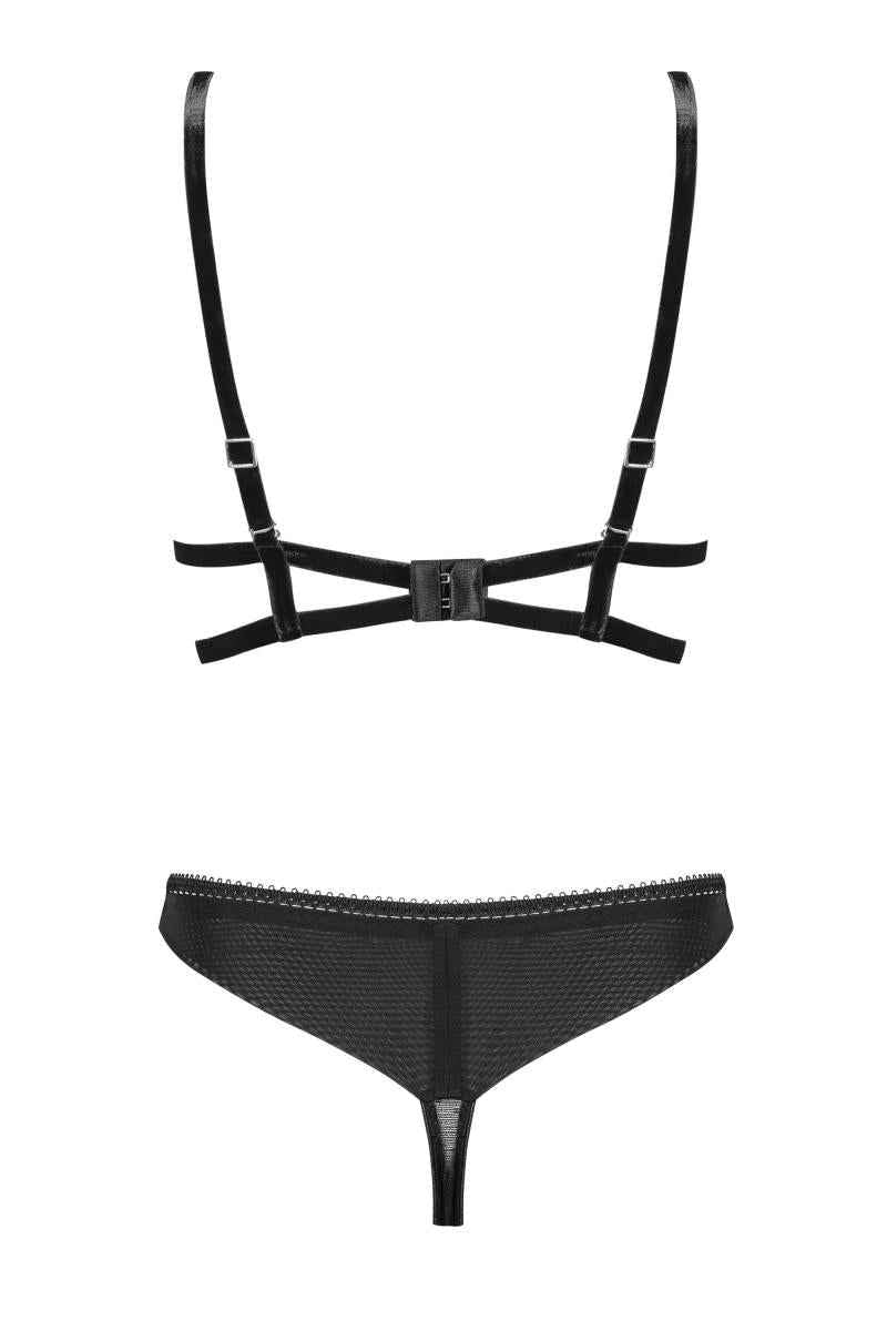BH Set und Tanga XL - 030418 Set mit Unterwäschenset BH 75E/80D & Panty 42