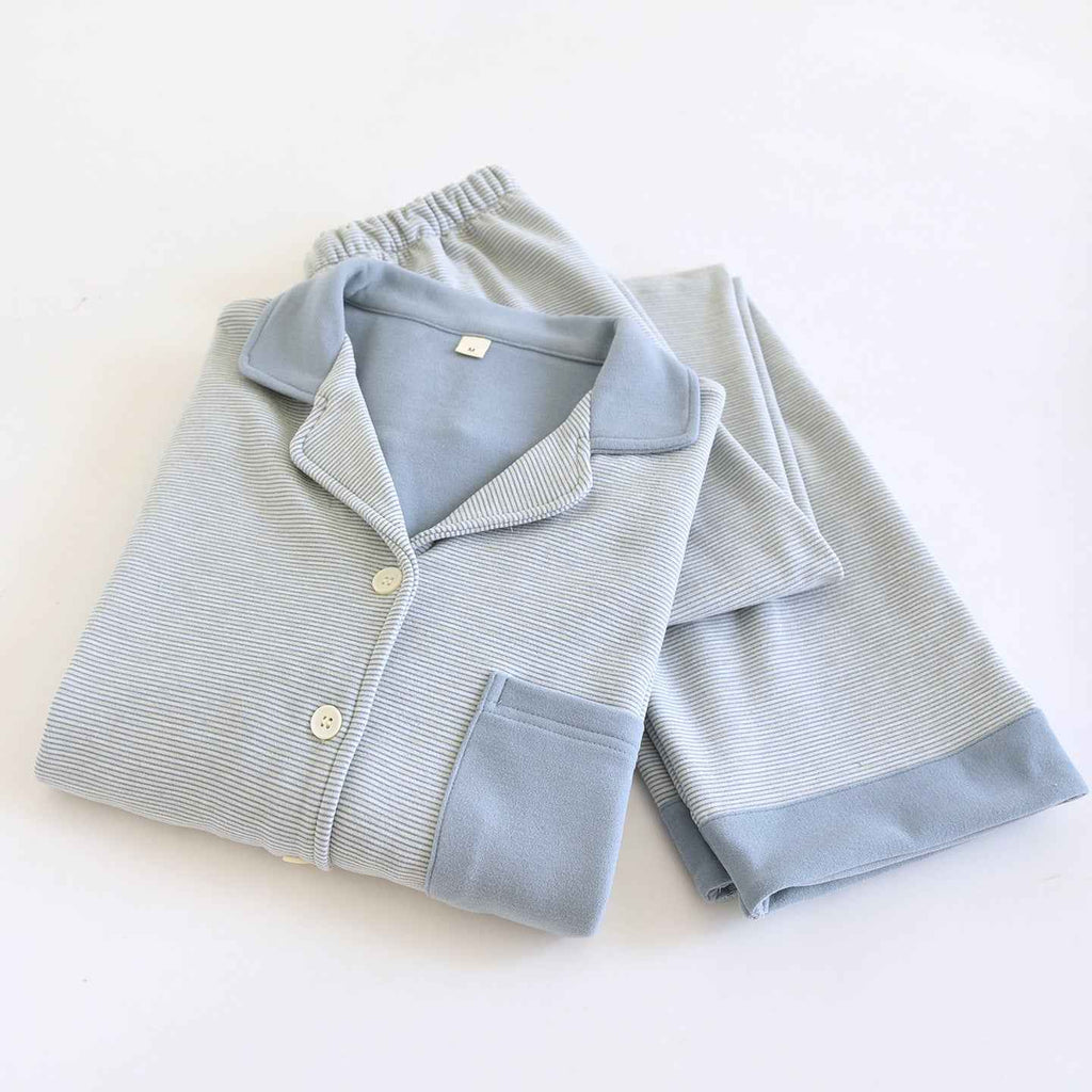 Simple Casual Loose Long-sleeve Pants Homewear Set