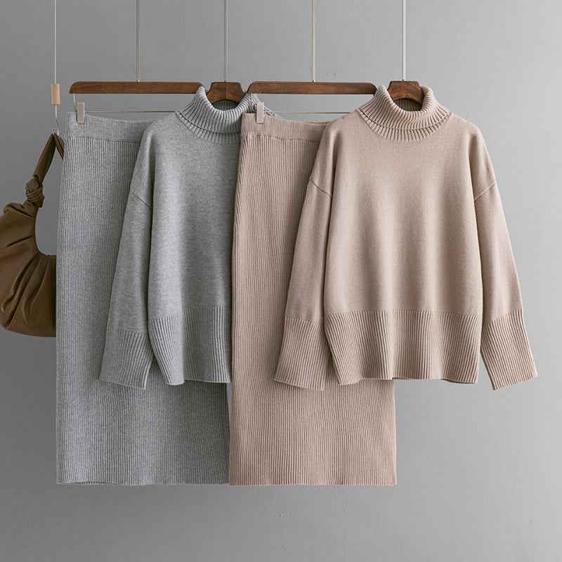 Autumn And Winter European And American Knitting Suit Women
