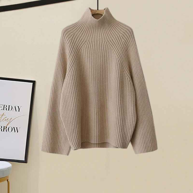 Cotton Vest Idle Style Knitted Sweater Wide Leg Pants Three-piece Set