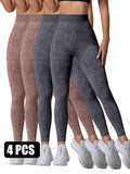 4PACK nahtlose Yoga-Hosen für ultimativen Komfort und Flexibilität
