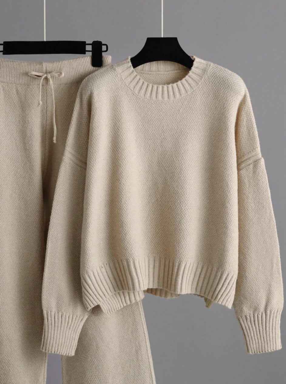 Modische Strickanzug-Hosen für Damen – Bequemlichkeit und lässiger Stil vereint
