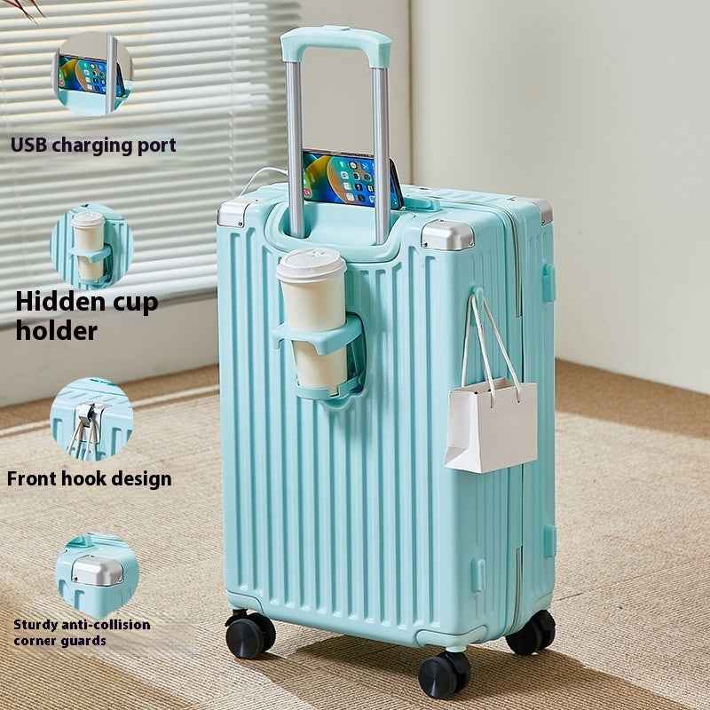 Multifunctional Portable Password Lock Zipper Luggage