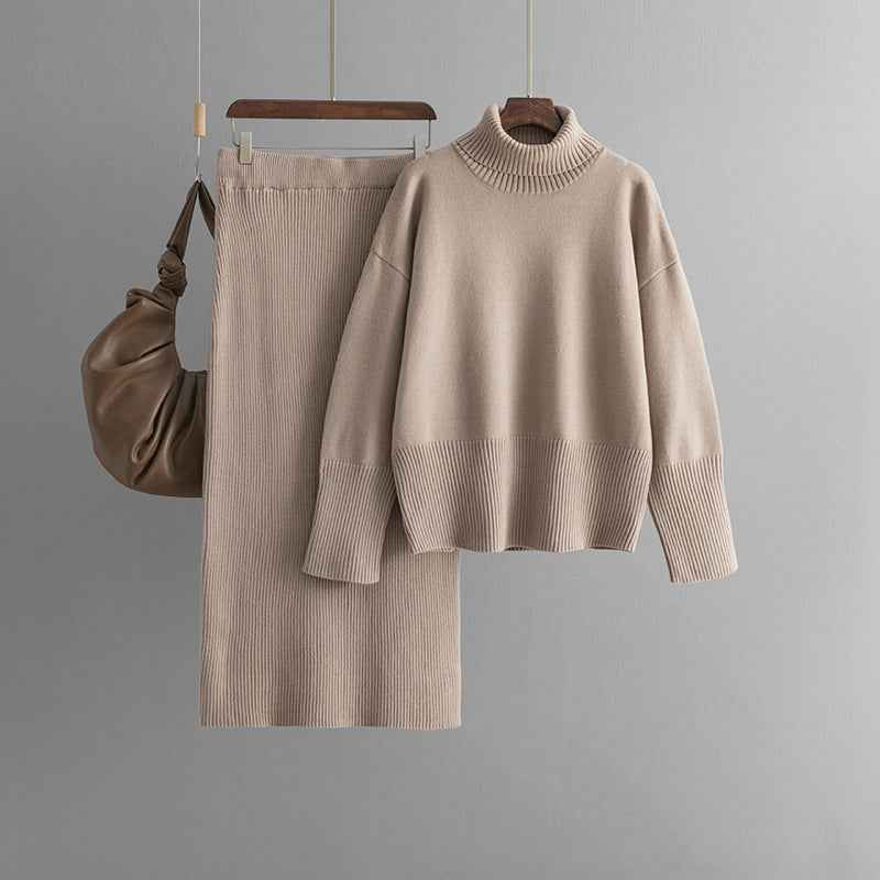 Autumn And Winter European And American Knitting Suit Women