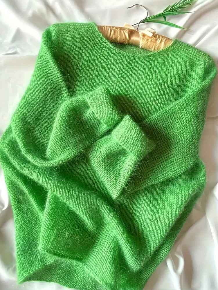 Lockere Strickpullover - Fertig Bekleidung im Lässigen Stil mit Rundhalsausschnitt