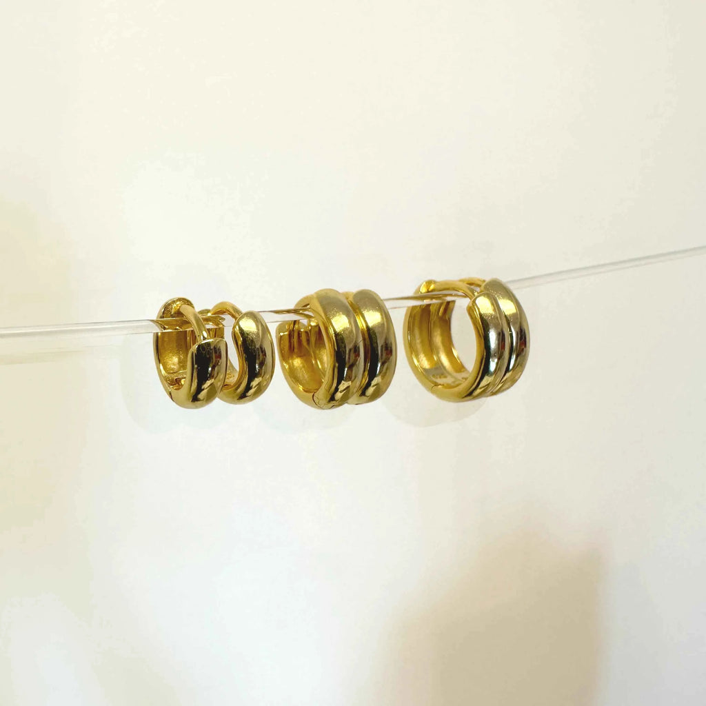 MIA BOLD HOOPS Ohrringe 5mm – Stilvolle Schmuckstücke für jeden Anlass